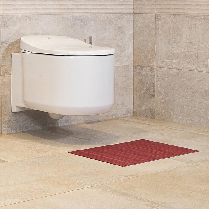 Bamboo Bath Mat Set - 3 Piece Non-Slip Bathroom Rugs | DE-Commerce