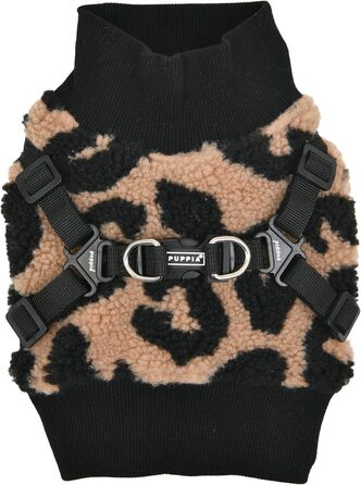 Шлейка для собак Puppia Serval J, розмір M, бежева - зручна та регульована