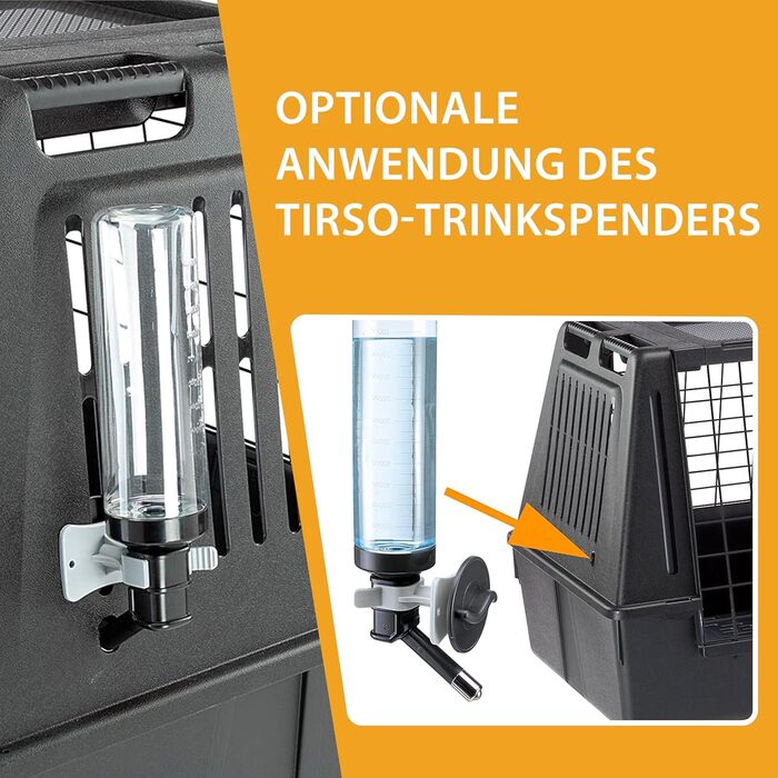 Переноска для собак Ferplast ATLAS CAR SCENIC MINI – комфортна та безпечна подорож (82x51x61 см)