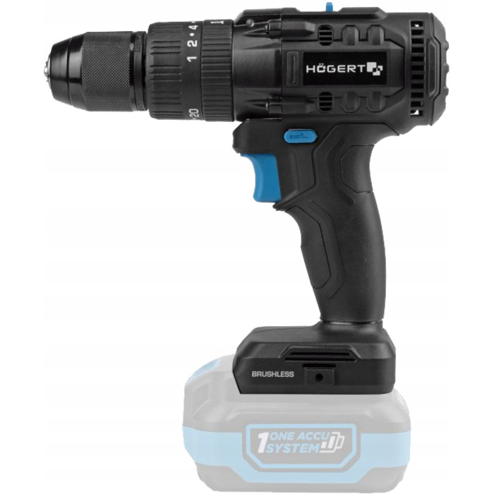 Акумуляторний шуруповерт Hoegert Technik 18 V HT2E223-B24