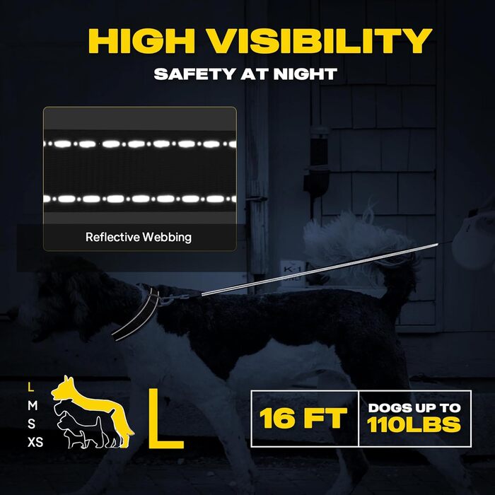 Рулетка для собак Fida, 4.8 м, для малих порід до 11.8 кг, 360°, кавовий/коричневий (L, зелений)
