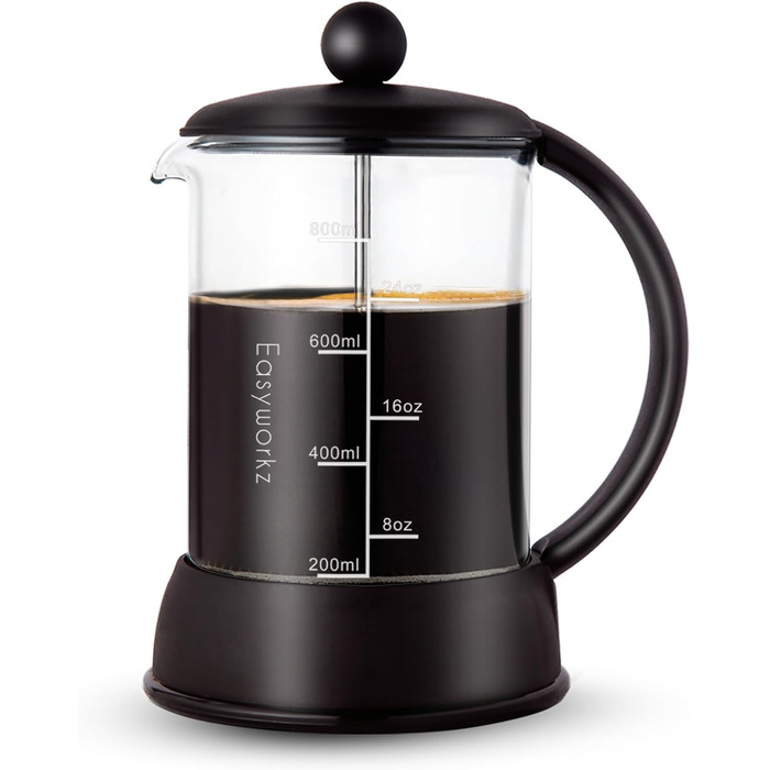 Френч-прес Easyworkz Eclipse 350 мл з боросилікатного скла