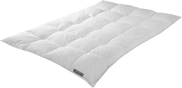 Badenia Trendline Comfort Down Duvet, warm winter duvet with 90% down & 10% feathers of Class I, 135 x 200 cm, Down Pass tested & Öko-Tex certified, produced according to German quality standard 135 x 200 cm Warm Comfort Winter Duvet