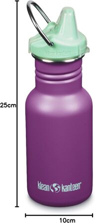 Klean Kanteen Classic Narrow Water Bottle 12 oz (Sparkling Grape)