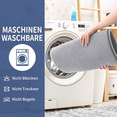 Килимок для ванної кімнати Homaxy з піною пам'яті, 40x60 см, сірий. М'який, неслизький, швидковисихаючий, для ванної кімнати.