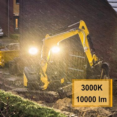 Світлодіодний прожектор 300Вт 6500K 30000Лм IP67 для вулиці, водонепроникний, регульований кут, LED прожектор для стадіону, саду