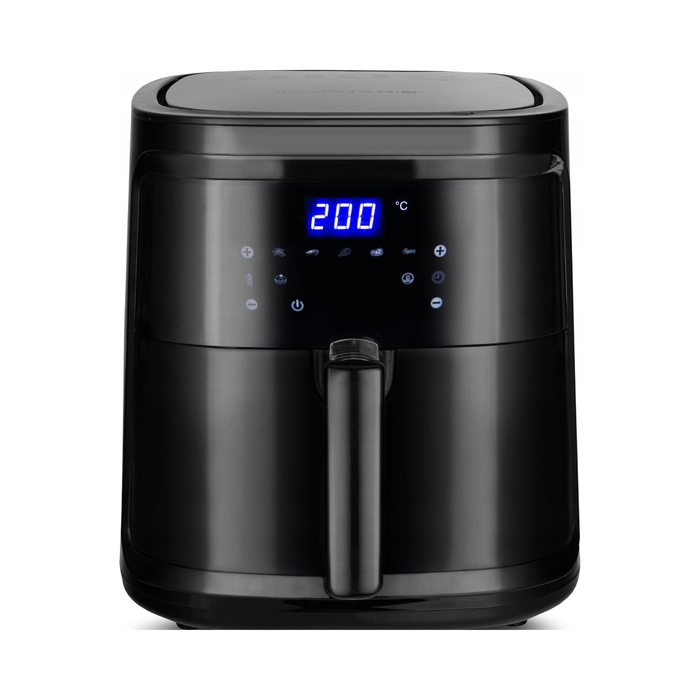Аерофритюрниця Aigostar Smart Wi-Fi 1900 Вт, 7 л, чорна