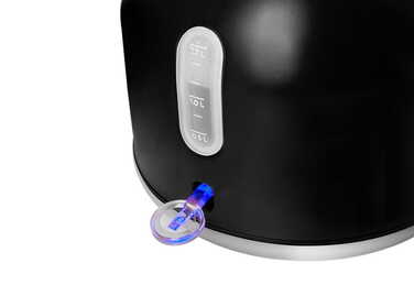 Електричний чайник Concept Retrosign RK3334, 2200 Вт, 1,7 л, чорний