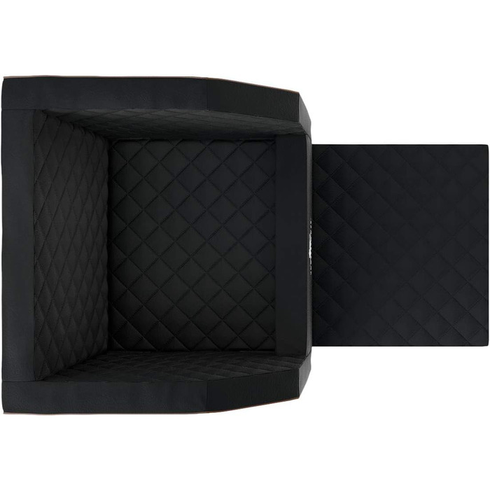 Захист для сидіння автомобіля для собак Knuffelwuff Auto KFZ, чорний, 55 x 45 x 35 см, розмір 3