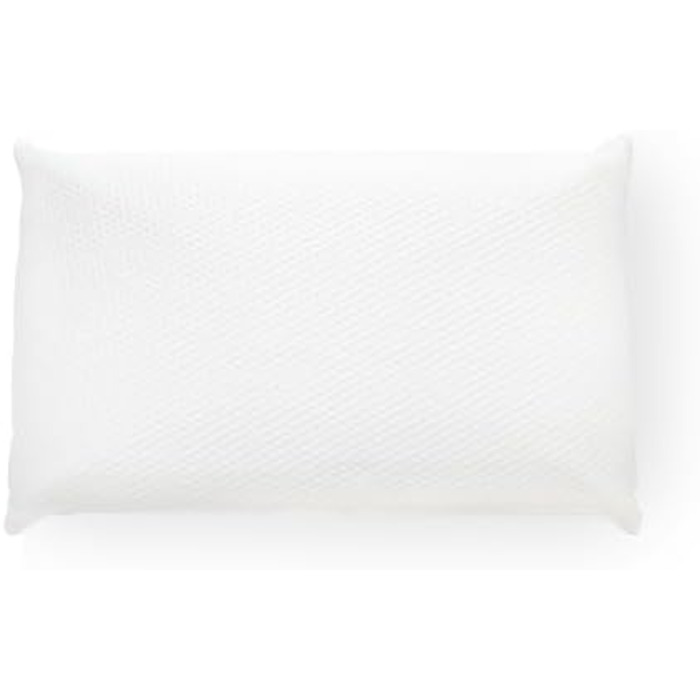 Mr. Sandman Ergonomic Pillow 40x80, Neck Pillow with 2 Pillowcases, Visco Pillow perfectly suitable for stomach sleepers, back sleepers, and side sleepers, Memory Foam Pillow