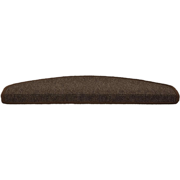 Casa Pura London Stair Treads - Non-Slip Indoor Stair Mats - 15-Piece Set or Individual - Dark Brown