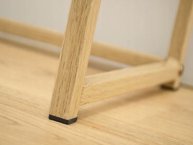 Консольний столик Mebel-Partner, дуб матовий, 80 x 76,5 x 28 см