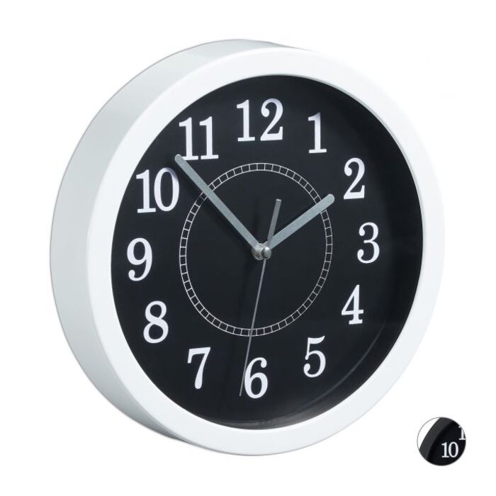 Relaxdays Round Wall Clock 20cm
