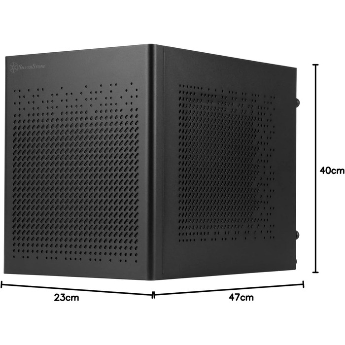 Корпус Silverstone SUGO 16 SST-SG16B, Mini-ITX, сталевий, чорний
