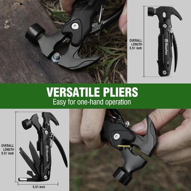 Мультитул 14 в 1 для чоловіків: набір інструментів для кемпінгу, подарунок на День народження, Різдво, Адвент-календар для чоловіків