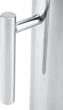 2L Stainless Steel Water Jug, Cold Drinking Jug, Home Hotel Serving Tool, with Ice Protection and Ergonomic Handle, for Serving Water, Iced Tea, and Other Cold Beverages