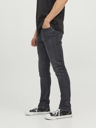 Джинси чоловічі JACK & JONES Slim Fit JJIGLENN Original SQ 270 Noos, чорний денім, 33W/32L