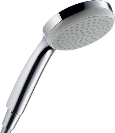 Душова лійка Hansgrohe Croma 100, ручна лійка, хром, діаметр 100 мм, антиналіт, 1 струмінь