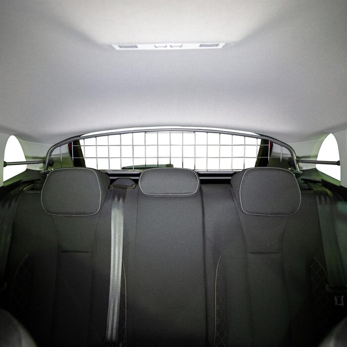 Сітка для собак Travall для Škoda Scala (2019-): спеціально для авто, захист багажника, міцне сталеве плетіння