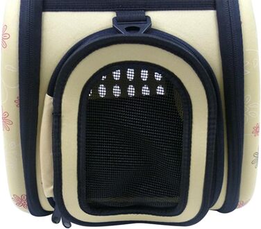 Транспортна сумка для собак та котів: переноска-корзина на плече