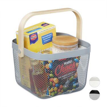 Relaxdays Storage Basket with Handle