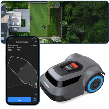Робот-газонокосарка Blaupunkt SET, ширина стрижки 20 см