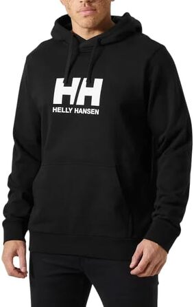 Чоловіча толстовка-худі Helly Hansen HH OGO з капюшоном, чорна, розмір L