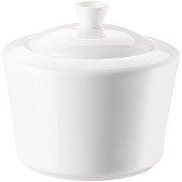 Цукорниця Rosenthal Jade з кришкою, 6 персон, 0.25 л, біла