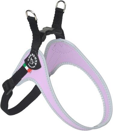 Дитячий ремінь безпеки TRE PONTI R252N Easy Fit Classic, розмір 2, фіолетовий/відбиваючий, 2.5 - 37 - 50 см, до 6 кг