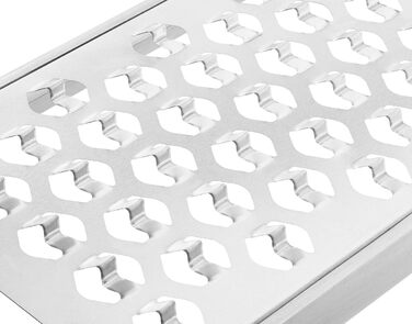 Терка кухонна ZWILLING Pro Reibe, 34 см, нержавіюча сталь, ергономічна ручка, сіра