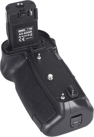 Грип для Canon EOS R Ra (сумісний з BG-E22) з акумулятором, USB-C зарядкою, чорний