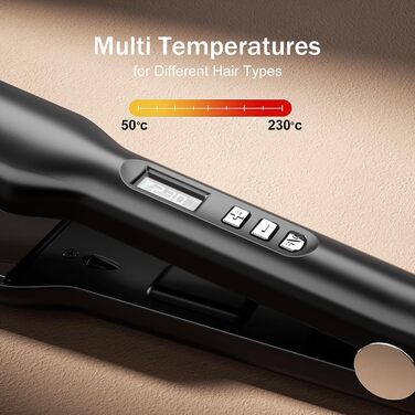 Випрямляч для волосся K&K Haare 45 мм з керамічно-титановим покриттям та іонізацією