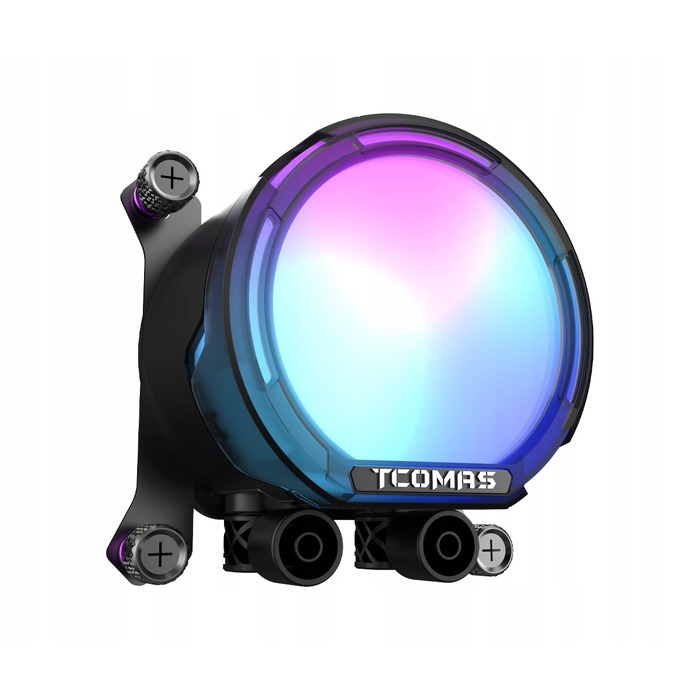 Рідинне охолодження AIO TCOMAS LE100 360 ARGB 3x120мм до 2500 RPM, Чорний