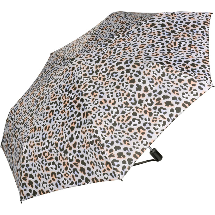 Зонт Knirps Taschenschirm Slim Duomatic з автоматичним відкриванням/закриванням та UV-захистом Renature - Green (Jaguar Apricot)