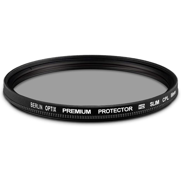 Berlin Optix CPL фільтр поляризаційний круговий 55mm - для високоякісних фотографій, без відблисків