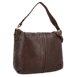 Сумка Gusti Shopper Leder Hannah для жінок: шкіряна сумка-шопер, сумка через плече, поясна сумка (коричнева)