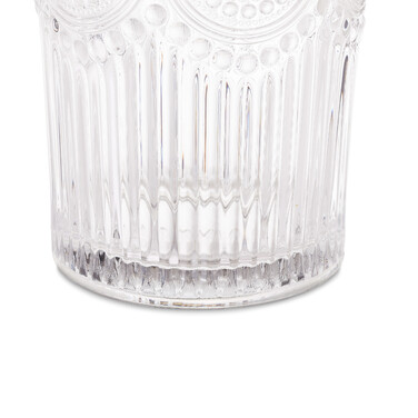 Relaxdays Vintage Drinking Glasses, Set of 4, 13.5 oz