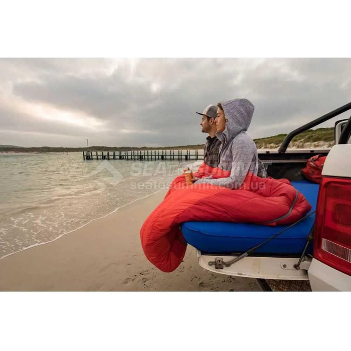 Килимок туристичний Sea to Summit Comfort Light Self Inflating - 2.5 сезони, зелений