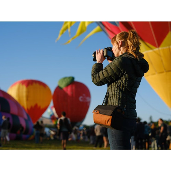 Think Tank Mirrorless Mover 20 - Сумка для беззеркальної камери - Coast Green Orange Modern