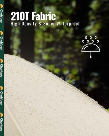 Чакіпі - парасолька велика, стійка до вітру, компактна для подорожей, автоматична, для жінок та чоловіків, UV-захист, блакитна, діаметр 97 см, 8 спиць