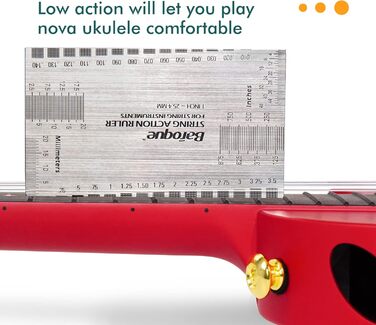 Укулеле Enya Ukulele-Sopran NOVA U Mini - карбонове укулеле для початківців, дорослих та дітей. Комплект з чохлом, ремінком, каподастром та струнами. Ідеально для подарунка та подорожей (23 дюйми)