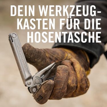 Leatherman Bond Multi-Tool - 14 Tools for Outdoor & Camping - Stainless Steel