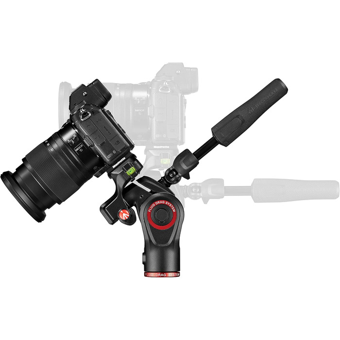 Карбоновий штатив Manfrotto Befree Live Carbon з відео-головкою та сумкою, для DSLR та бездзеркальних камер, навантаження 4кг