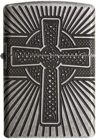 Запальничка Zippo з кельтським хрестом, колекція 2018, оригінал
