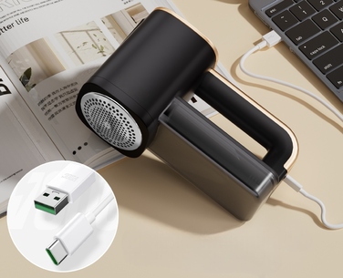 Потужна велика машинка для видалення ковтунів з підсвіткою для одягу, светрів та оббивки диванів