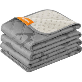 Водонепроникний килимок для собак Feandrea, 178x76 см, захист для авто/дивану, машинне прання, антиковзаюча підкладка, стеганий дизайн, сірий (XXL 208x173 см)