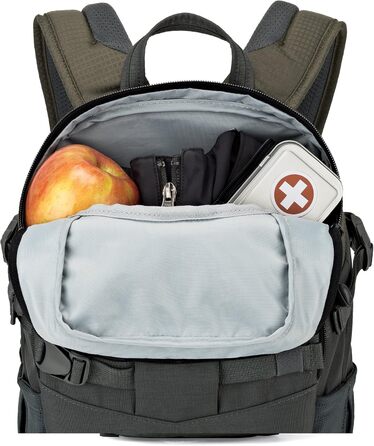 Рюкзак Lowepro Flipside Trek 350 AW для фототехніки, DSLR-камера, об'єктиви, аксесуари, сірий