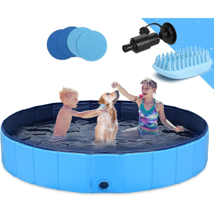 Dog Pool Swimming Pool Foldable Dog 63