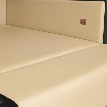 Килимок для собак у багажник Golden Dog, захист сидінь авто, штучна шкіра, 110 x 90 см, кремовий