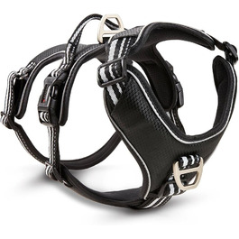 Посуда Wolters Active Pro No Escape, розмір 45-52.5 см, чорний/срібний